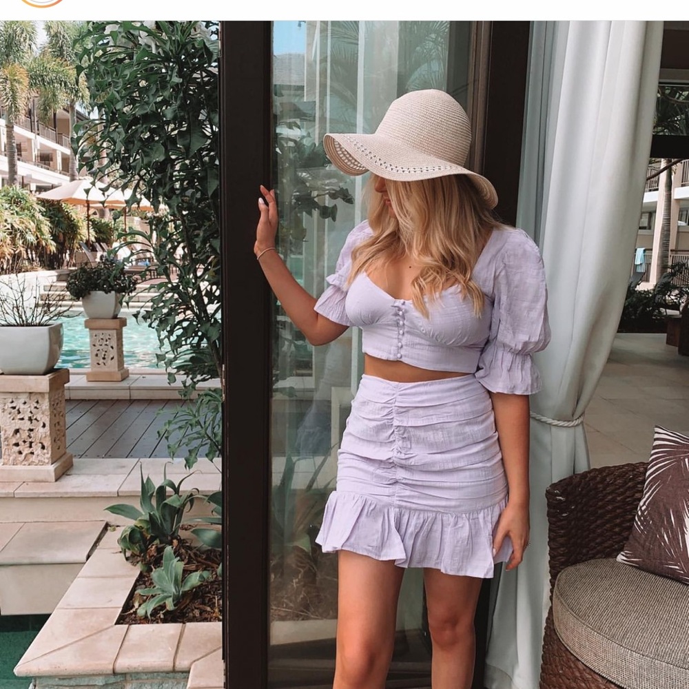 Runaway the label - Savon Top and Skirt Set